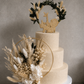 Safari Themed Cake Topper,  Eucalyptus & Pampas Grass, 5'5 inches