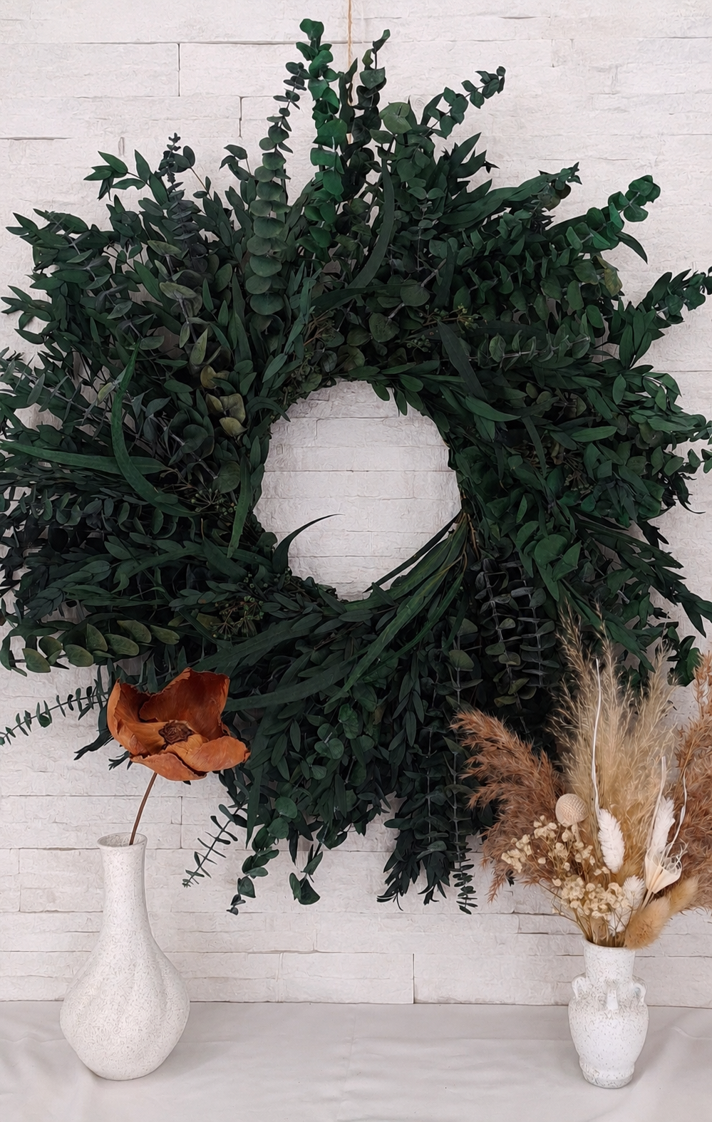 Preserved Eucalyptus Wreath