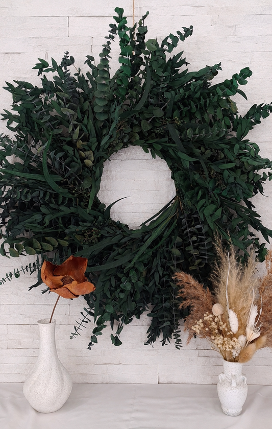 Preserved Eucalyptus Wreath