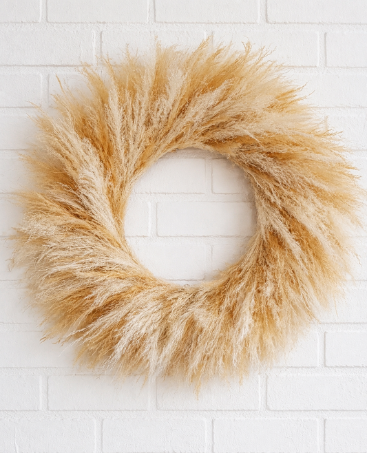 Pampas Grass Wreath