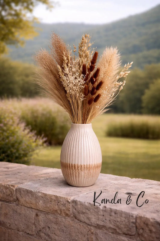 Brown & Neutral Pampas Arrangement