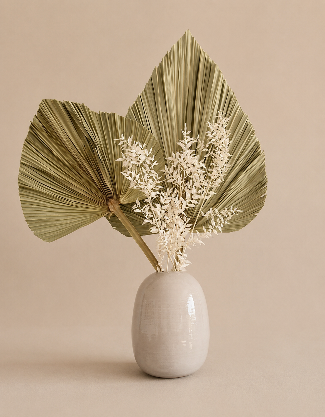 Large Palm Spear | Fan Palm Leaf