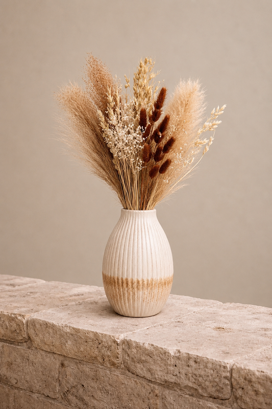 Brown & Neutral Pampas Arrangement