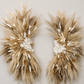 Pampas Wall Decoration | Neutral Mirror surround | Salon Decor | Wedding Arch Flowers
