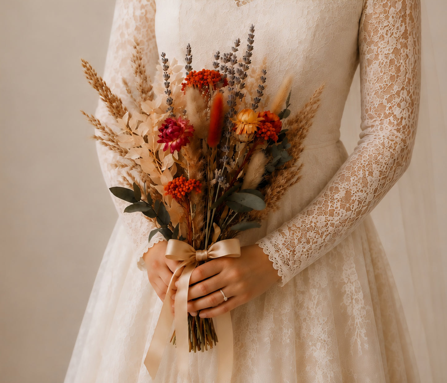 Terracotta Bridal Bouquet