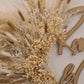 Personalised Dried Flower & Pampas Hoop | Handmade Floral Arrangement