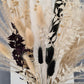 Luxury Large Monochrome Pampas Grass Bouquet with Black Bunnytails