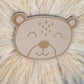 Pampas Grass Lion Wreath, Boho Nursery Decor