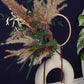 Safari Pampas cake topper wreath